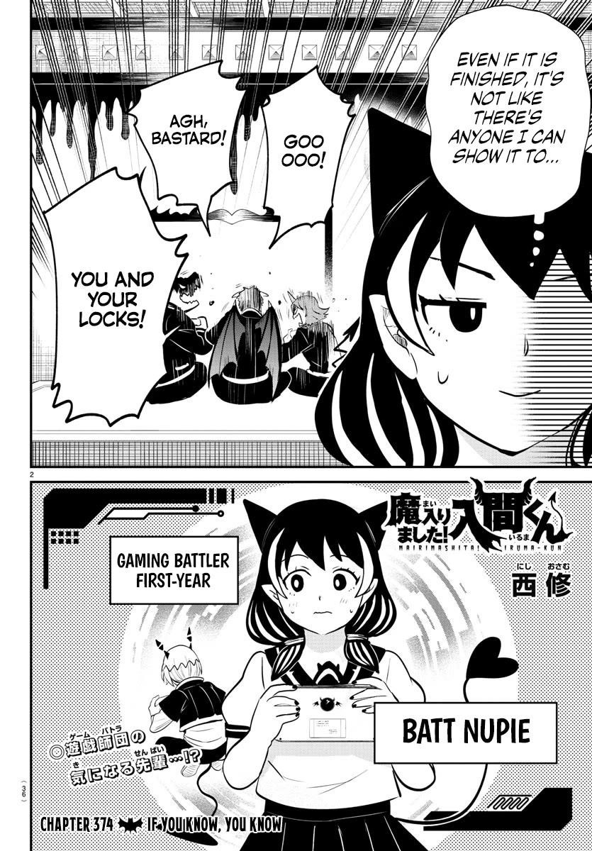 Mairimashita! Iruma-kun - Chapter 374 Page 2