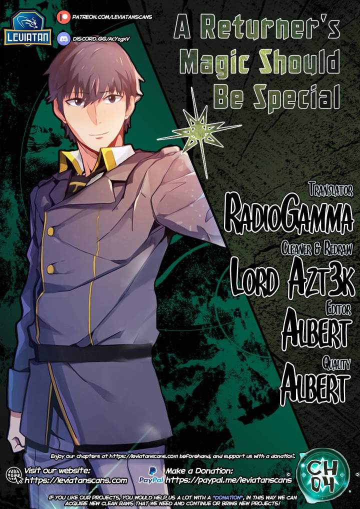 A Returner's Magic Should Be Special - Chapter 4 Page 1