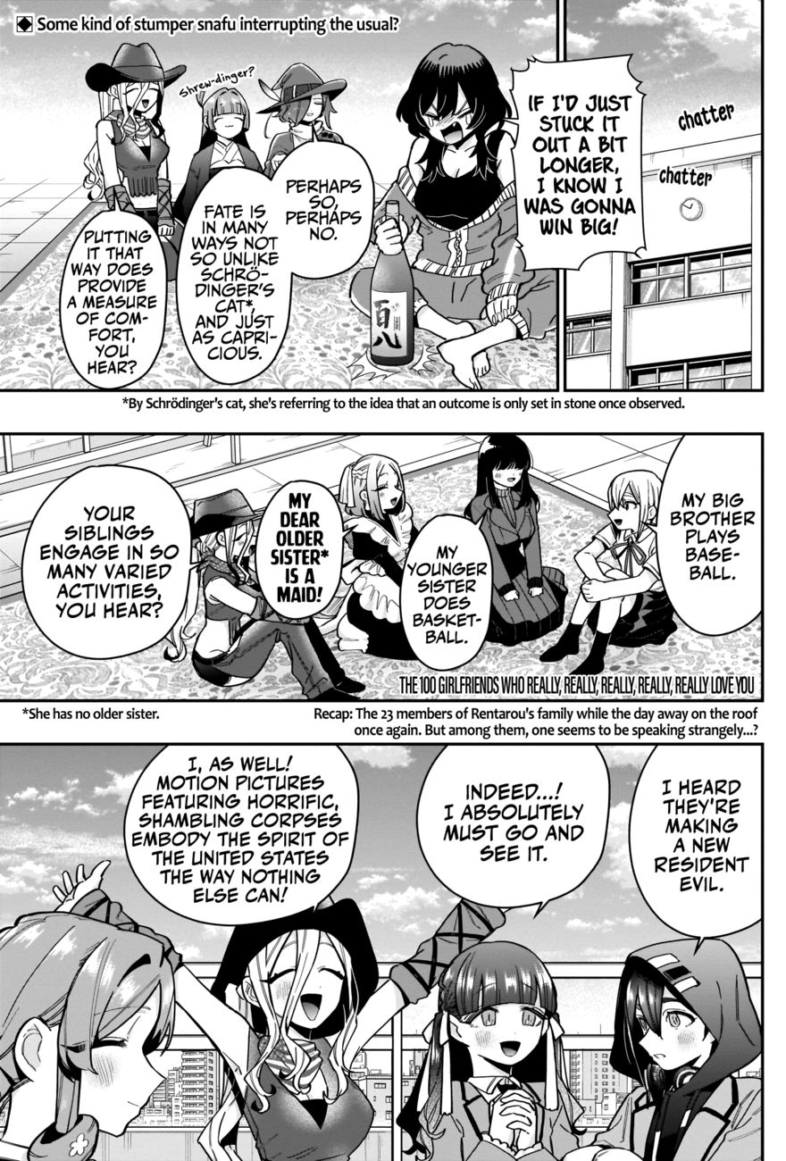 The 100 Girlfriends Who Really, Really, Really, Really, Really Love You - Chapter 118 Page 2