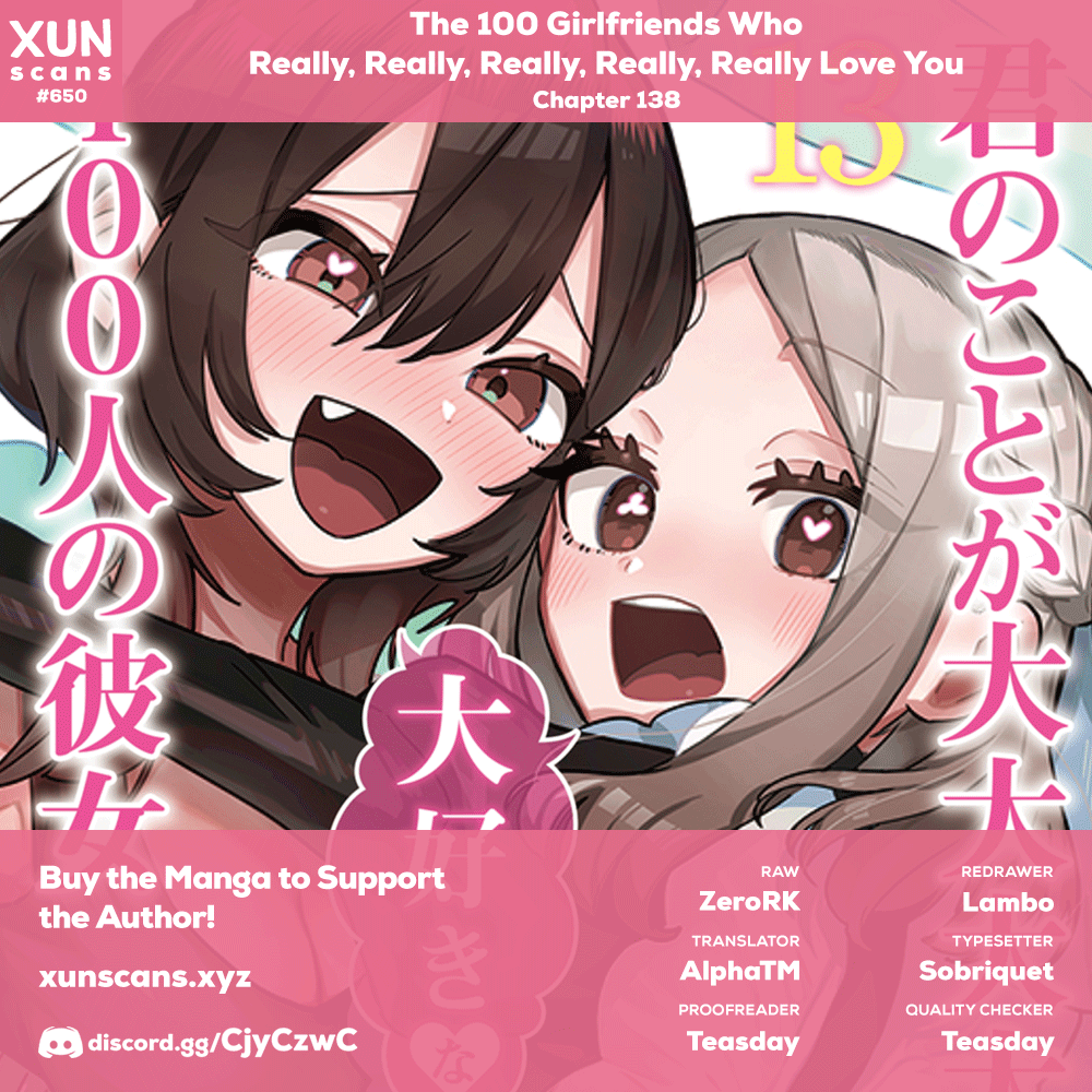 The 100 Girlfriends Who Really, Really, Really, Really, Really Love You - Chapter 138 Page 1