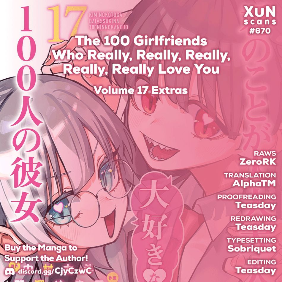 The 100 Girlfriends Who Really, Really, Really, Really, Really Love You - Chapter 149.5 Page 1