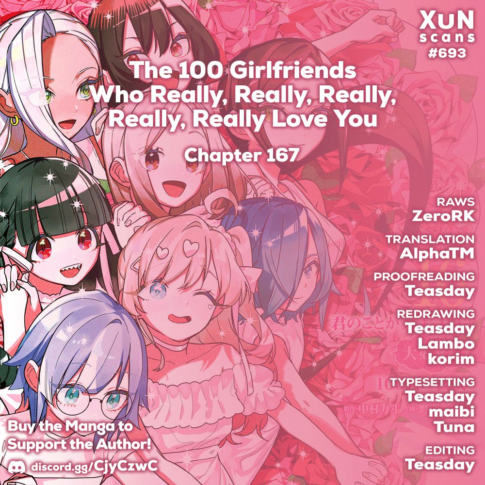 The 100 Girlfriends Who Really, Really, Really, Really, Really Love You - Chapter 167 Page 1