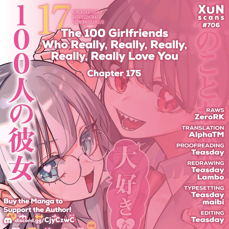 The 100 Girlfriends Who Really, Really, Really, Really, Really Love You - Chapter 175 Page 1