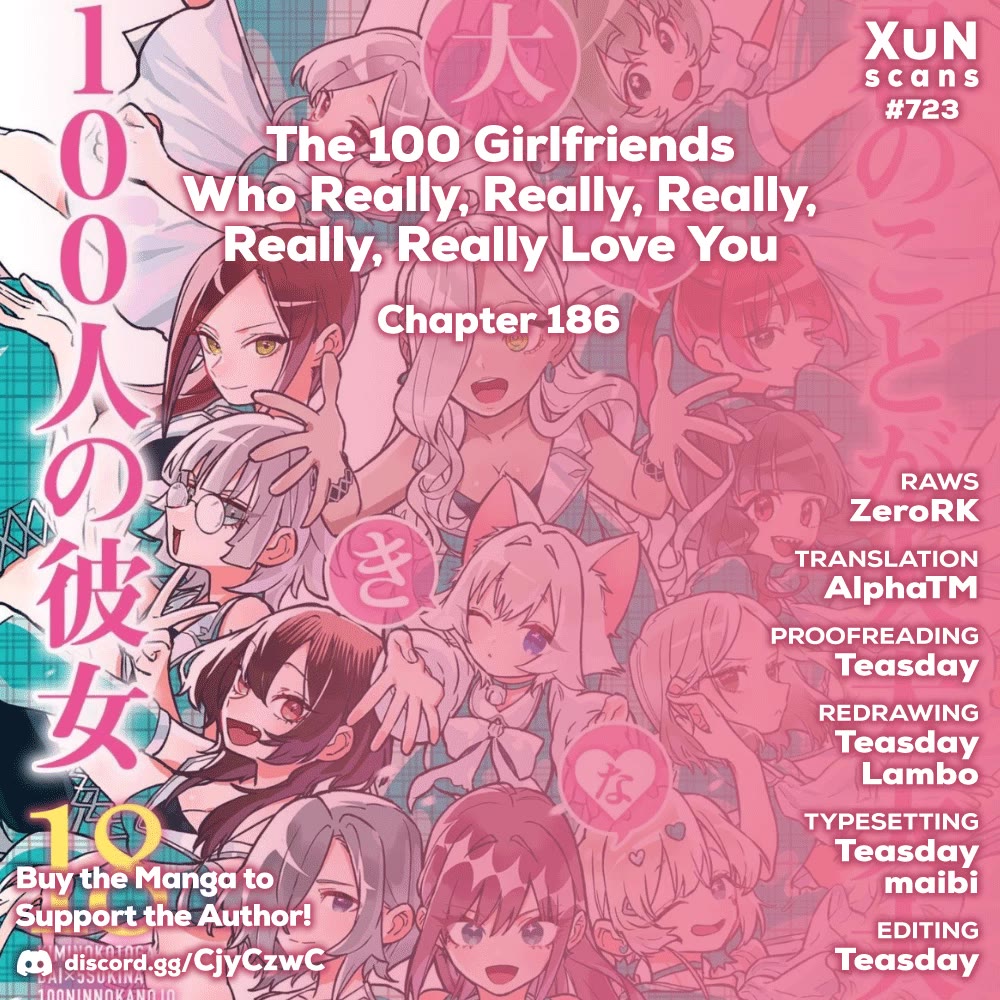 The 100 Girlfriends Who Really, Really, Really, Really, Really Love You - Chapter 186 Page 1