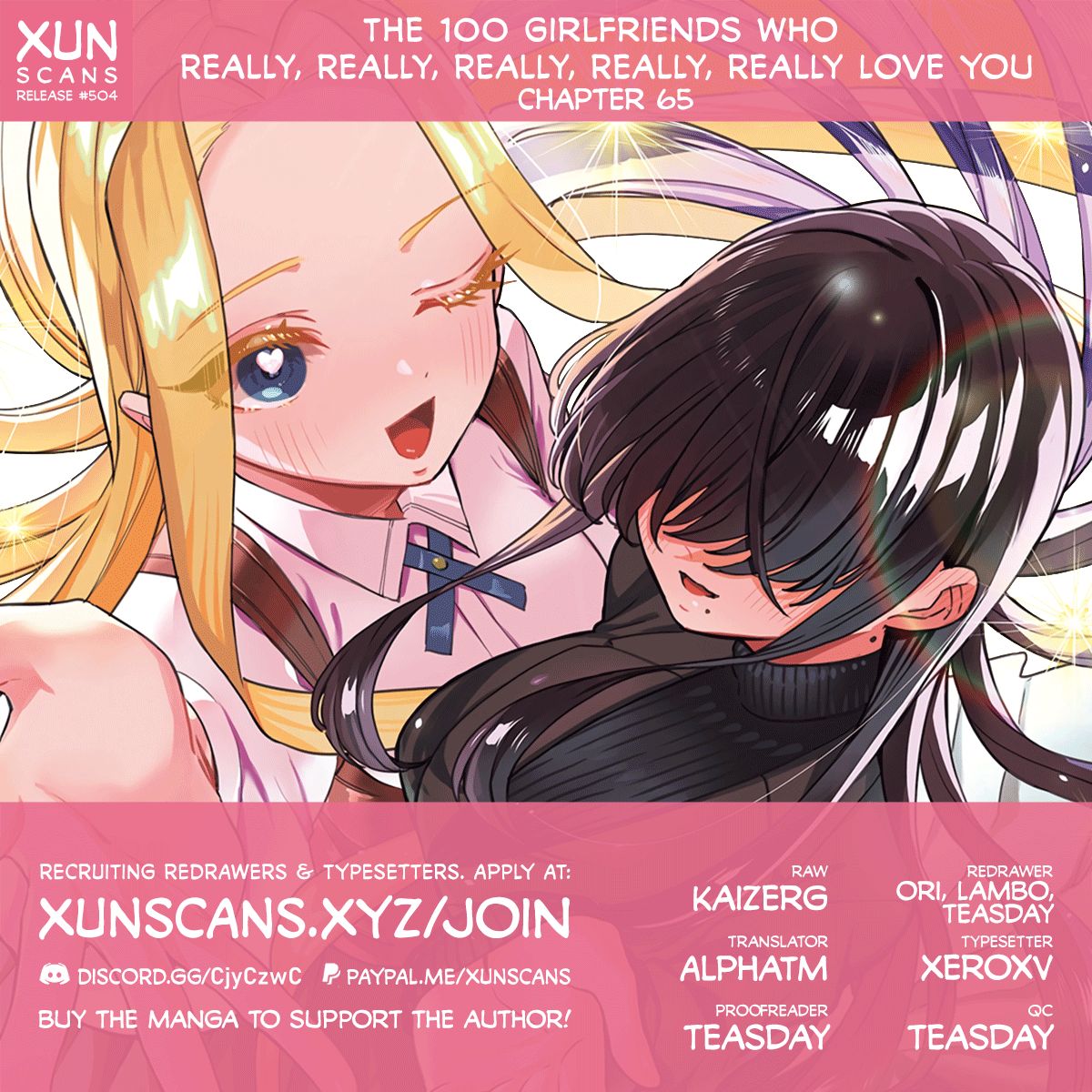 The 100 Girlfriends Who Really, Really, Really, Really, Really Love You - Chapter 65 Page 1