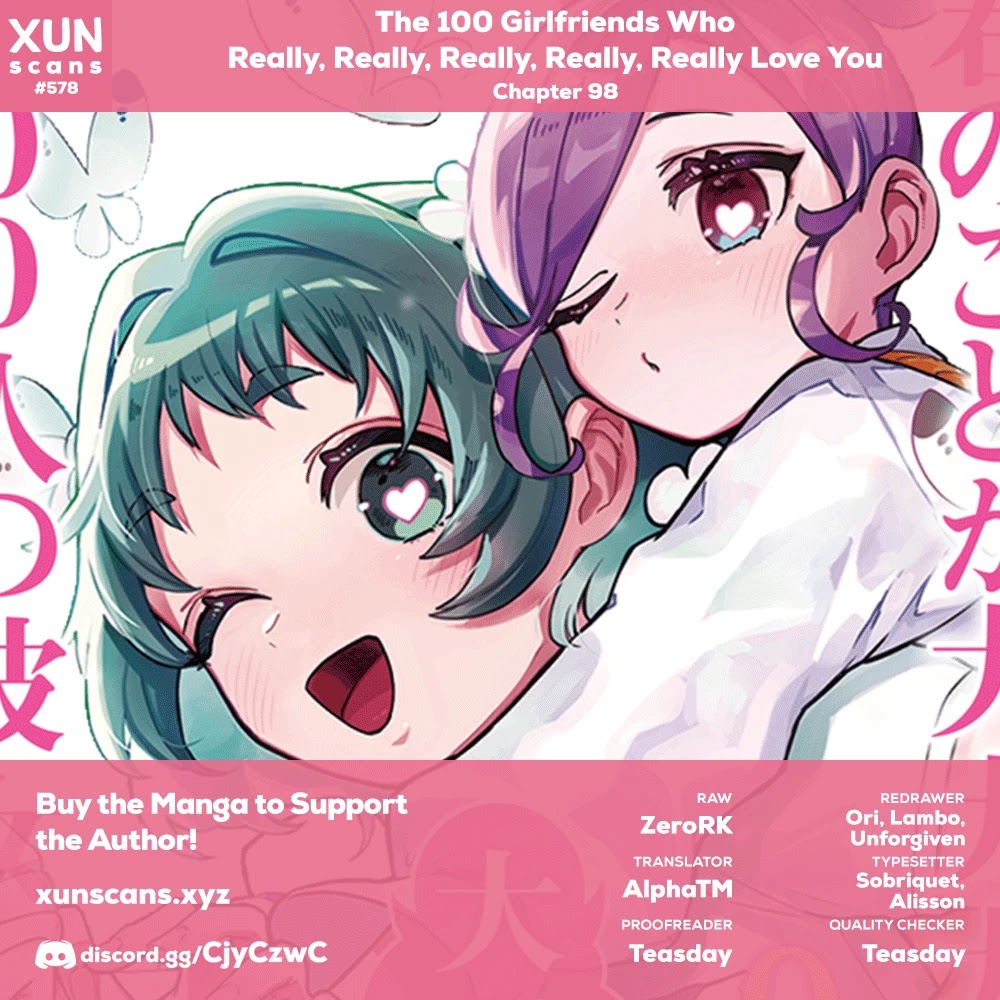 The 100 Girlfriends Who Really, Really, Really, Really, Really Love You - Chapter 98 Page 1
