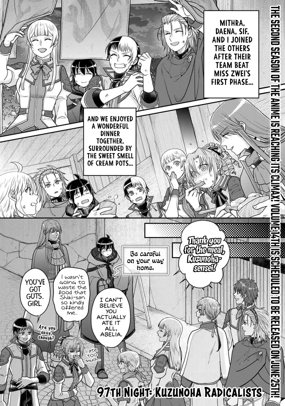 Tsuki ga Michibiku Isekai Douchuu - Chapter 97 Page 2