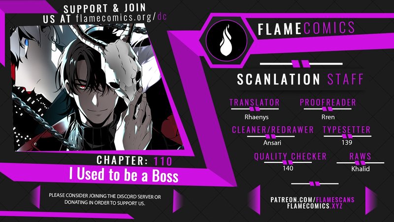 I Used to be a Boss - Chapter 110 Page 1